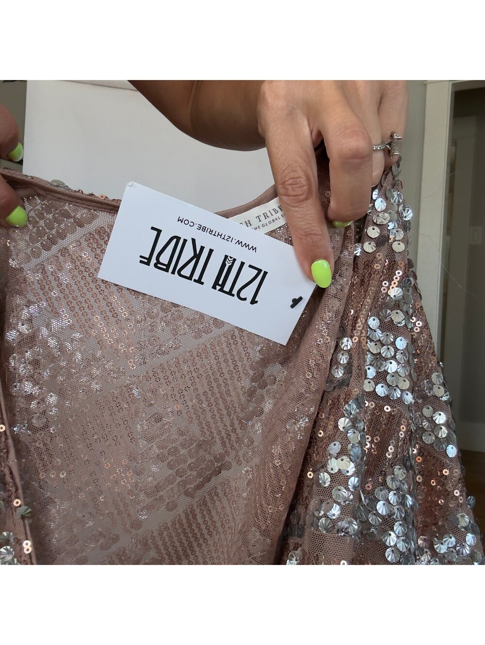 Sequin Mini Dress - Picture 8 of 8